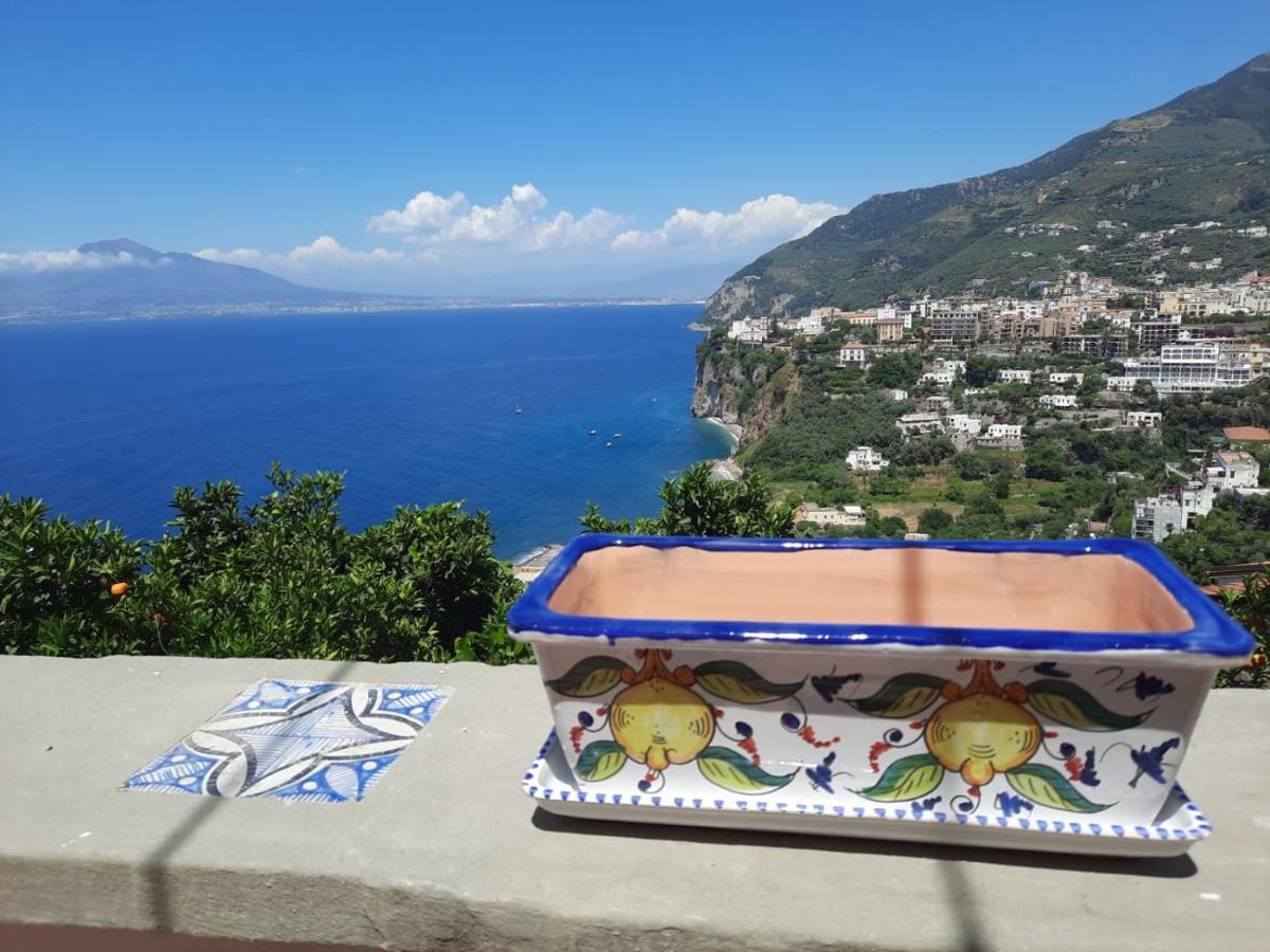 La Torretta Sea View Rooms Vico Equense Kültér fotó